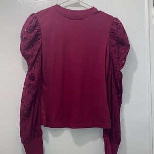 Puff sleeve shirt